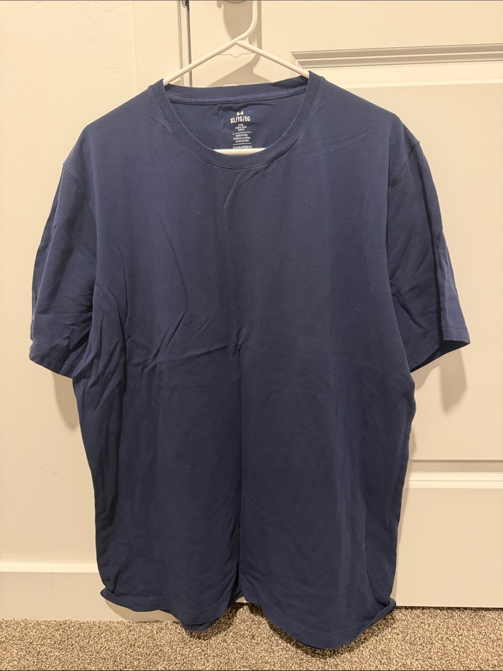 Under Armour Men's Short Sleeve Crew Tee - Navy